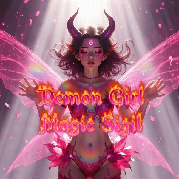 Demon Girl Magic Sigil